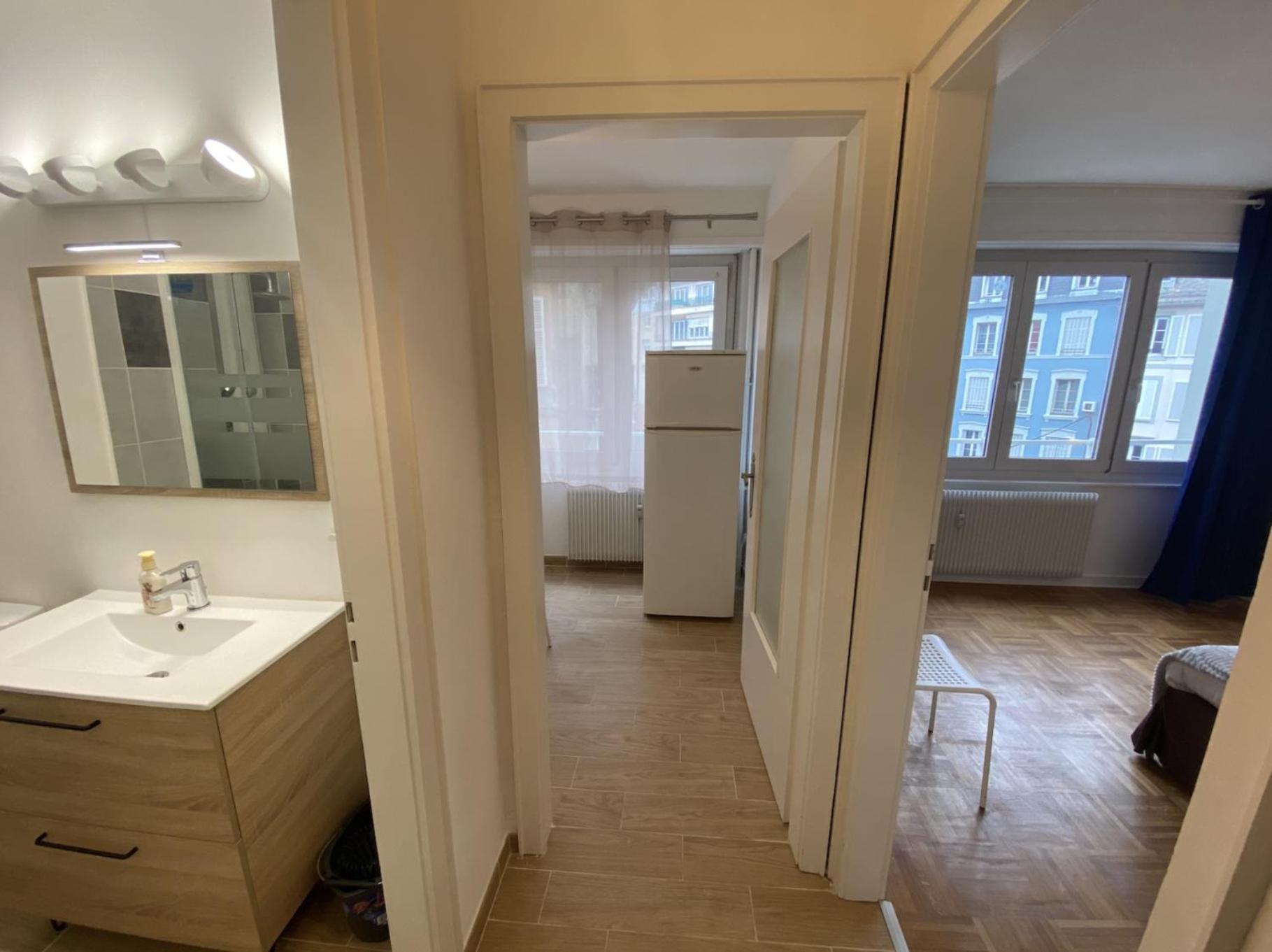 Appartement Gare Strasbourg Avec Parking ภายนอก รูปภาพ